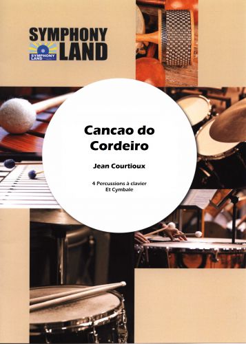 cubierta Cancao Do Cordeiro (4 Percussions à Clavier, 1 Cymbale) Symphony Land