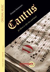 cubierta CANTUS  french horn or amto sax solo Scomegna