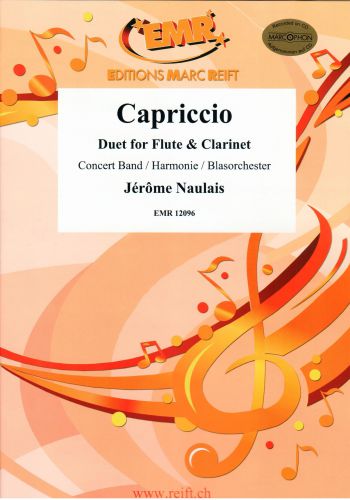 cubierta Capriccio Duet for Flute & Oboe Marc Reift