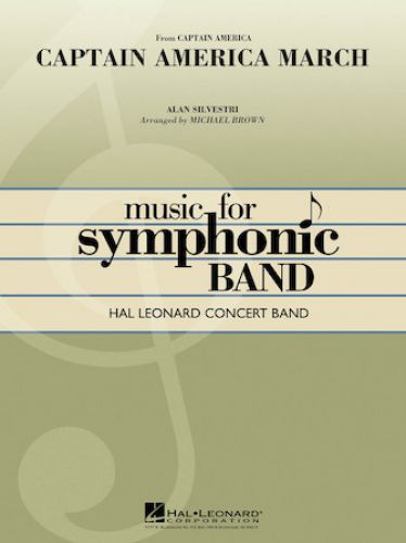cubierta Captain America March Hal Leonard