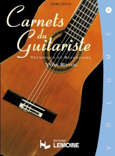 cubierta Carnets du guitariste Vol.1 Editions Henry Lemoine