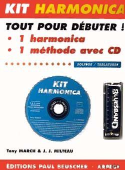 cubierta CD à l'Harmonica blues - Kit Paul Beuscher