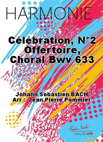 cubierta Celebración, Ofertorio: # 2, Coral BWV 633 Robert Martin