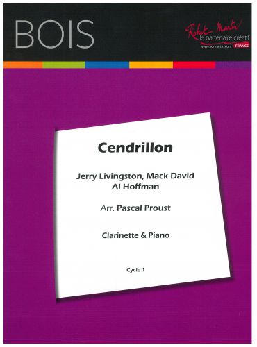 cubierta Cenicienta (extractos de la banda sonora de la pelcula de Disney) Editions Robert Martin