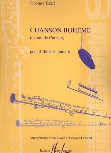 cubierta Chanson boh�me Editions Henry Lemoine