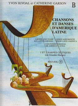 cubierta Chansons et danses d'Amrique latine Vol.B Editions Henry Lemoine