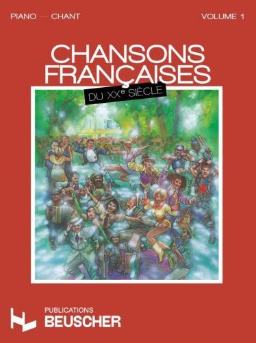 cubierta Chansons fran�aises du XXe si�cle Vol.1 Paul Beuscher