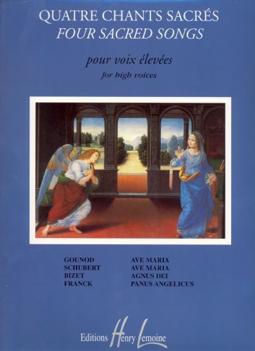 cubierta Chants sacr�s (4) Editions Henry Lemoine
