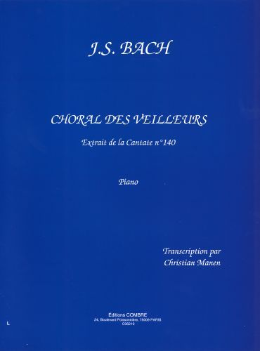 cubierta Choral des veilleurs extr. Cantate n140 Combre