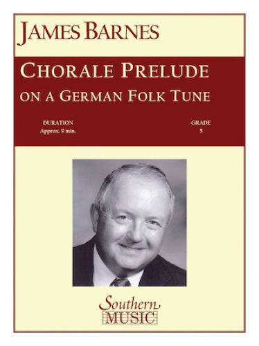 cubierta Chorale Prelude On A German Folk Tune Southern Music Company