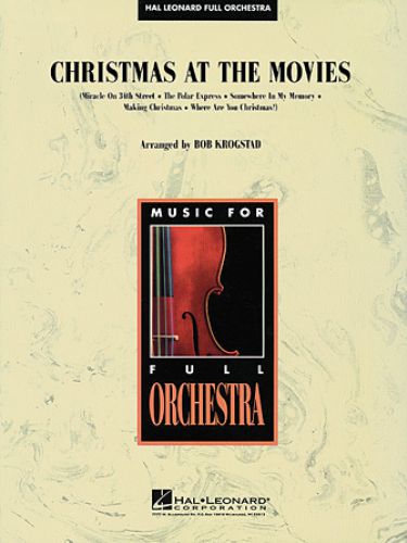 cubierta Christmas at the Movies Hal Leonard