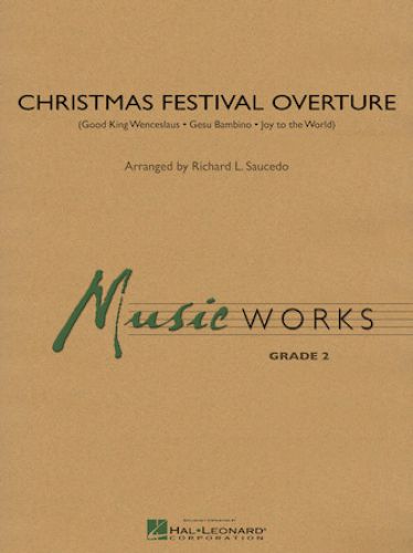 cubierta Christmas Festival Overture Hal Leonard