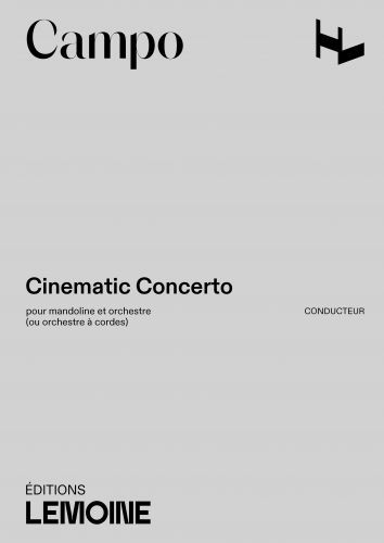cubierta Cinematic Concerto Editions Henry Lemoine