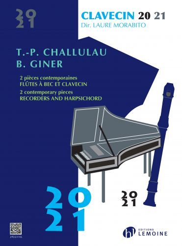 cubierta Clavecin 20-21 Editions Henry Lemoine