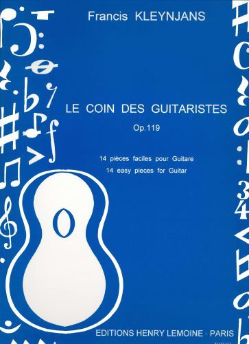 cubierta Coin des guitaristes Op.119 Editions Henry Lemoine