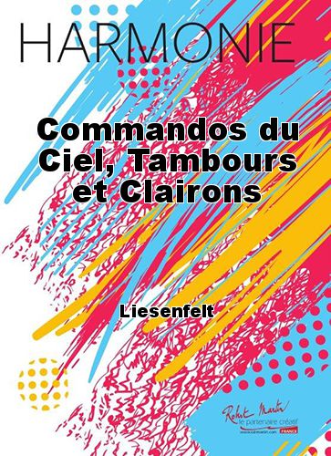 cubierta Commandos du Ciel, Tambours et Clairons Robert Martin