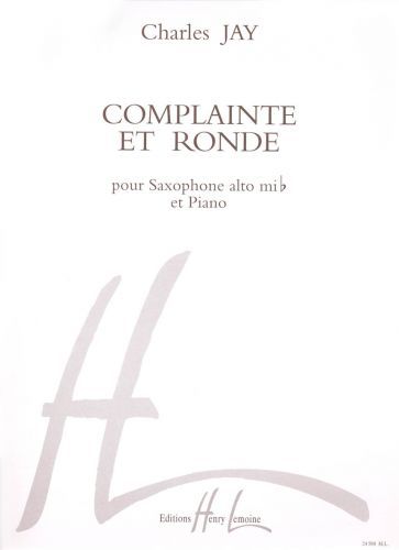 cubierta Complainte et Ronde Editions Henry Lemoine