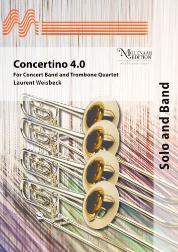 cubierta Concertino 4.0 pour trombone quartet Molenaar