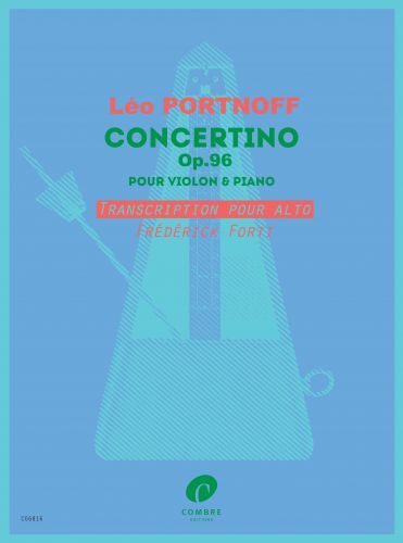 cubierta Concertino en Sol min. Op.96 Combre