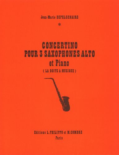cubierta Concertino La Bote  musique Combre