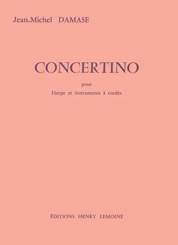 cubierta Concertino pour harpe Editions Henry Lemoine