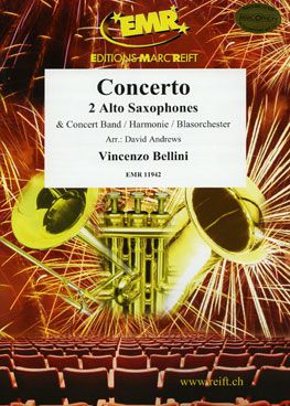 cubierta Concerto Alto Saxophones Duet Marc Reift