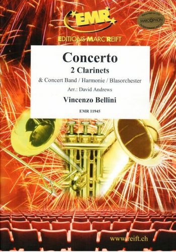 cubierta Concerto Clarinet Duet Marc Reift
