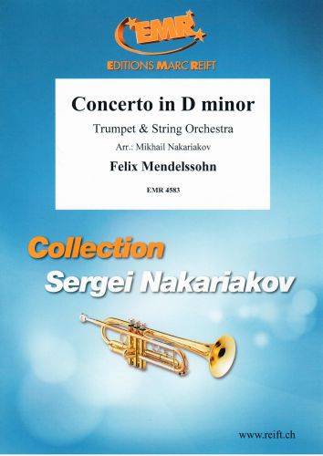 cubierta Concerto In D Minor Marc Reift