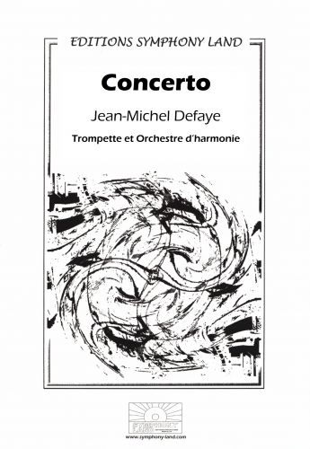 cubierta Concerto pour trompette et Orchestre (Partition en Location) Symphony Land