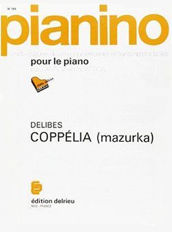 cubierta Copplia : Mazurka - Pianino 146 Delrieu