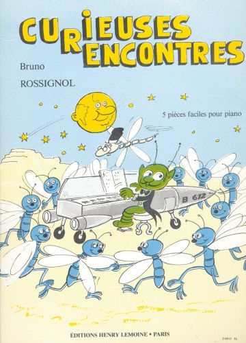 cubierta Curieuses rencontres Editions Henry Lemoine