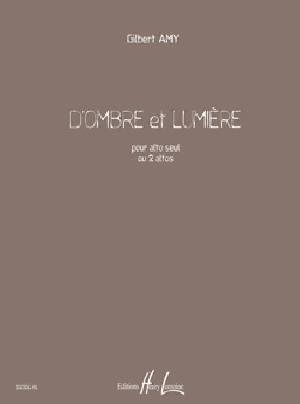 cubierta D'ombre et Lumière Editions Henry Lemoine