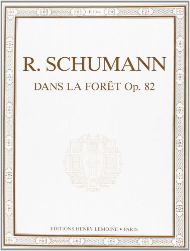 cubierta Dans la for�t Op.82 Editions Henry Lemoine