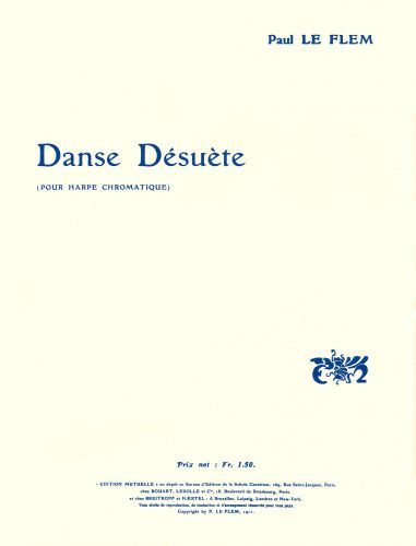 cubierta Danse dsute Editions Henry Lemoine