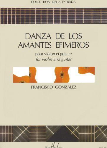 cubierta Danza de los Amantes Efimeros Editions Henry Lemoine