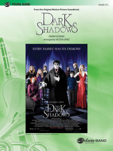 cubierta Dark Shadows (from the Original Motion Picture Soundtrack) ALFRED