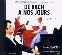 cubierta De Bach � nos jours Vol.1B CD seul Editions Henry Lemoine