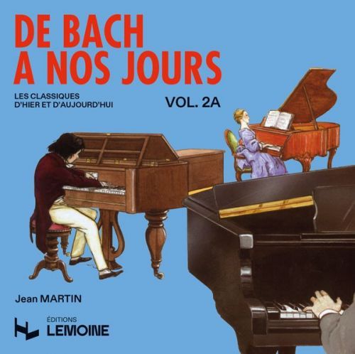 cubierta De Bach  nos jours Vol.2A CD seul Editions Henry Lemoine
