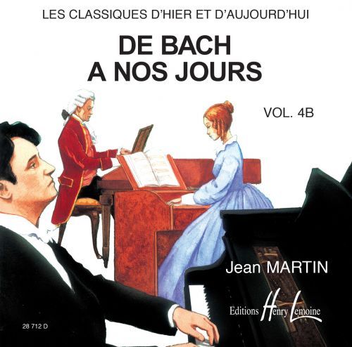 cubierta De Bach � nos jours Vol.4B CD seul Editions Henry Lemoine
