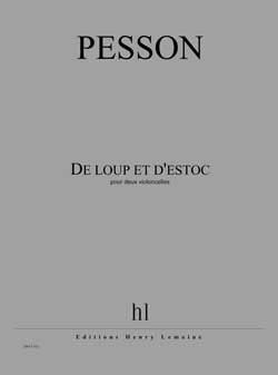 cubierta De loup et d'estoc Editions Henry Lemoine