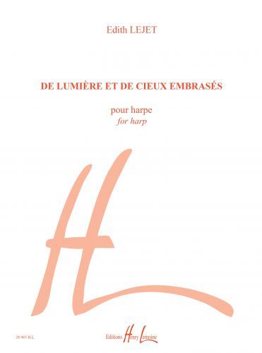cubierta De lumire et de cieux embrass Editions Henry Lemoine
