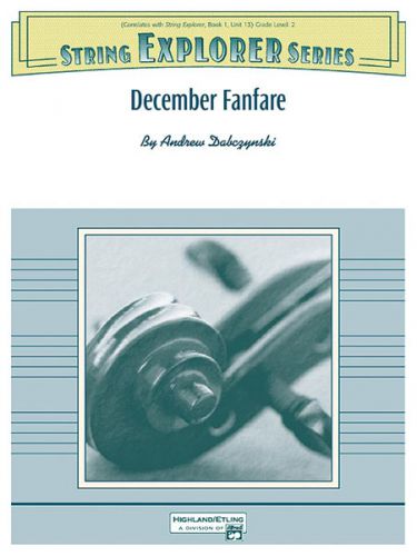 cubierta December Fanfare ALFRED