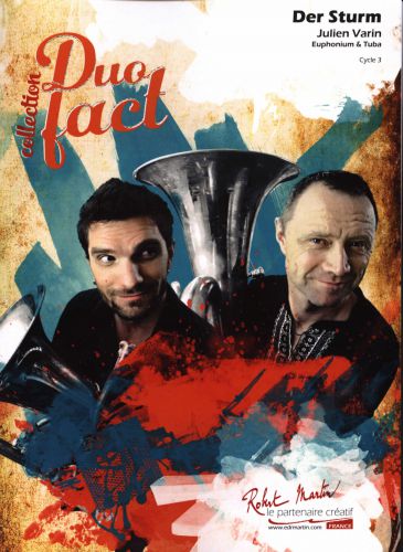 cubierta DER STURM pour EUPHONIUM BB ET TUBA UT Editions Robert Martin