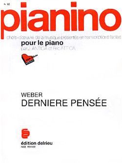 cubierta Dernire pense - Pianino 82 Delrieu