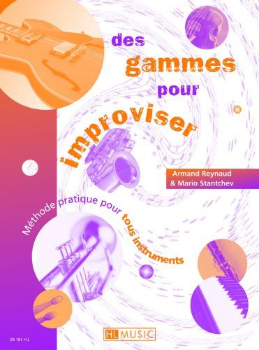 cubierta Des gammes pour improviser Editions Henry Lemoine