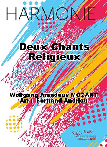 cubierta Deux Chants Religieux Robert Martin