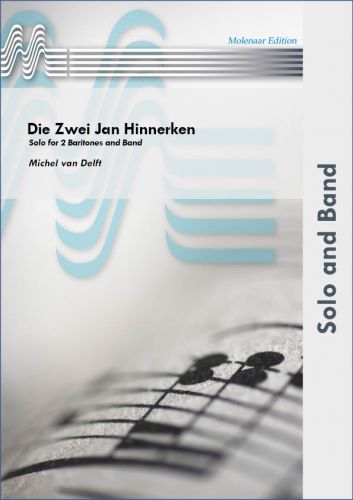cubierta Die Zwei Jan Hinnerken     2 baritones soli Molenaar