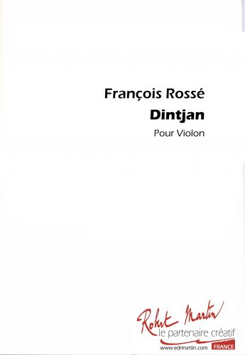 cubierta DINTJAN Editions Robert Martin