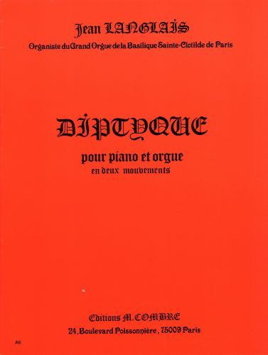 cubierta Diptyque Op.179 Combre