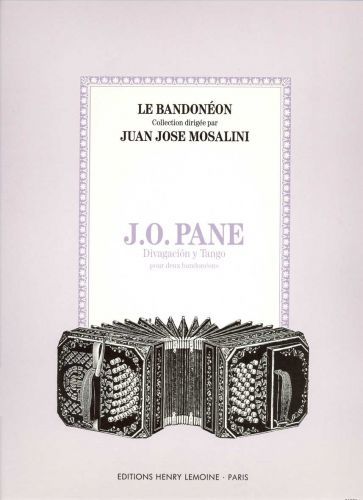 cubierta Divagacion y Tango Editions Henry Lemoine